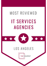 IT Services Award badge for S-Metric ERP Advisory Firm